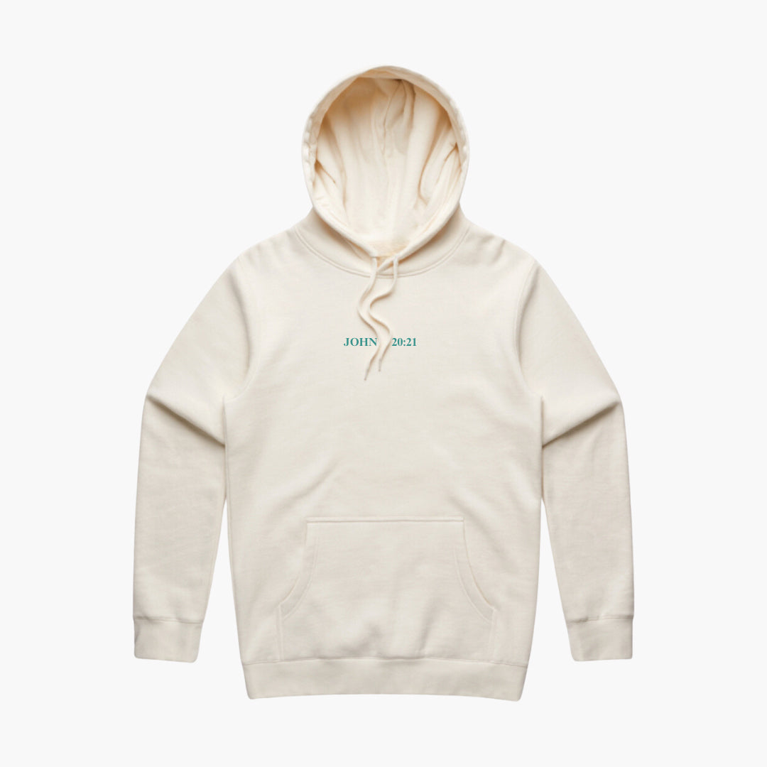 JOHN 20:21 HOODIE (TEAL)