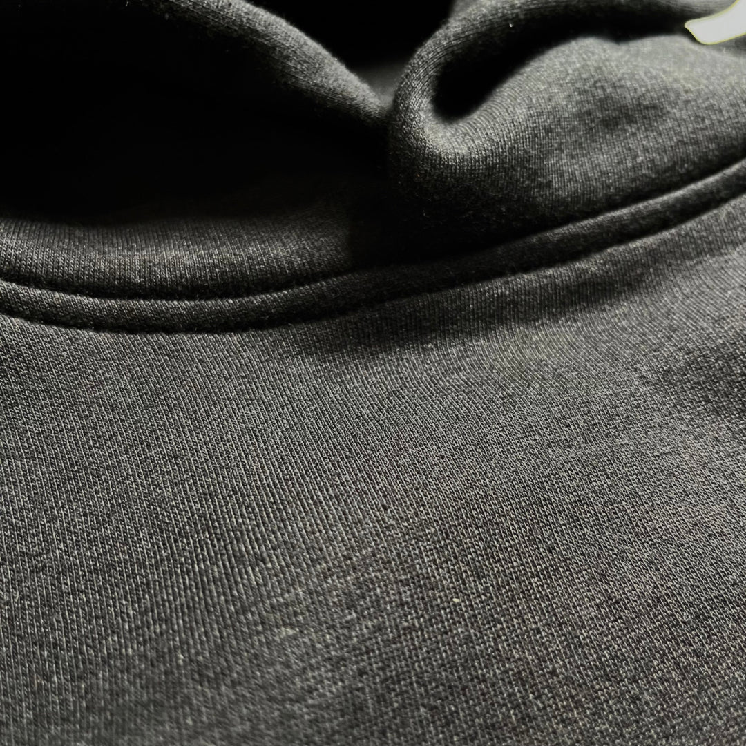 Some Things Embroidered Unisex Hoodie - Black