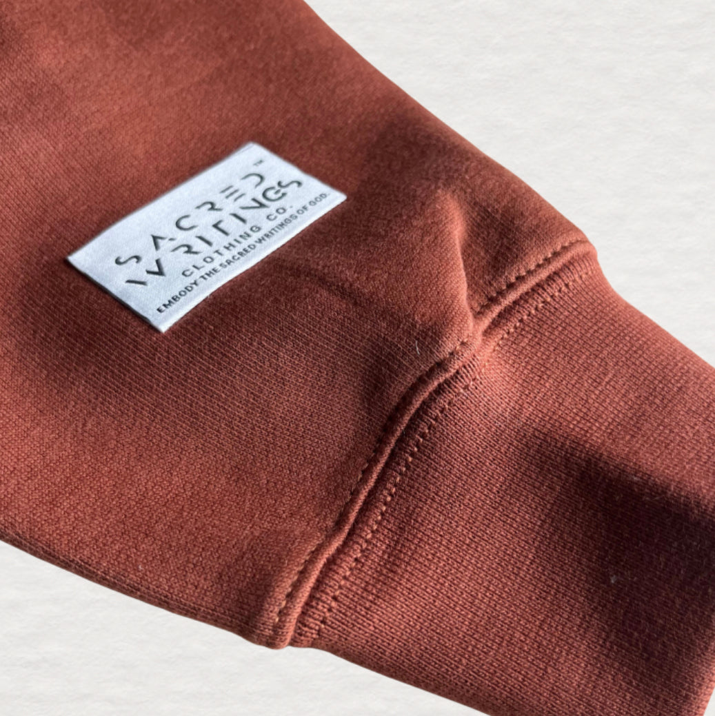 Year Three | Some Things Embroidered Unisex Hoodie - Clay