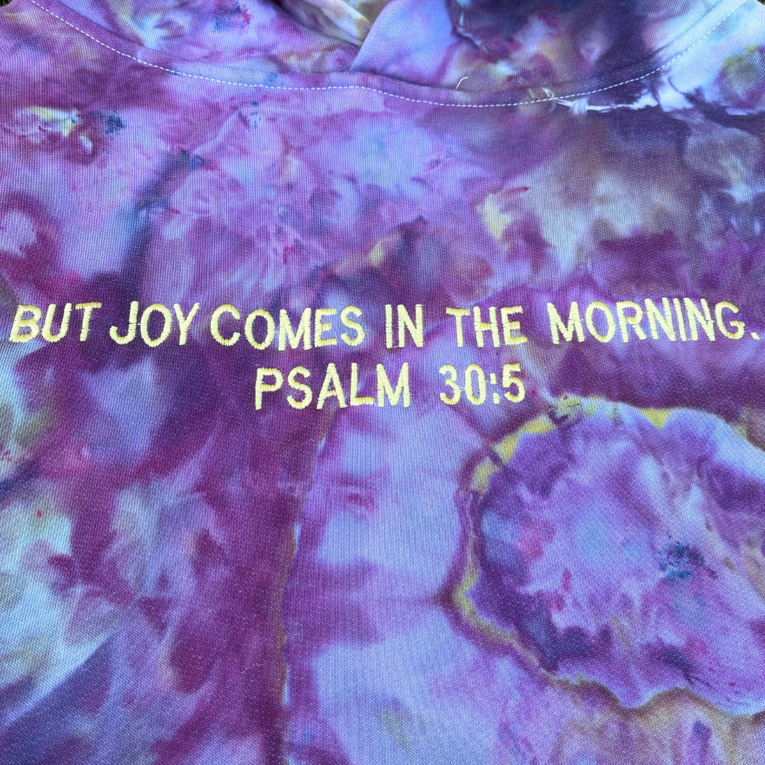 PSALM 30:5 | Joy in the morning | Hues of Blue