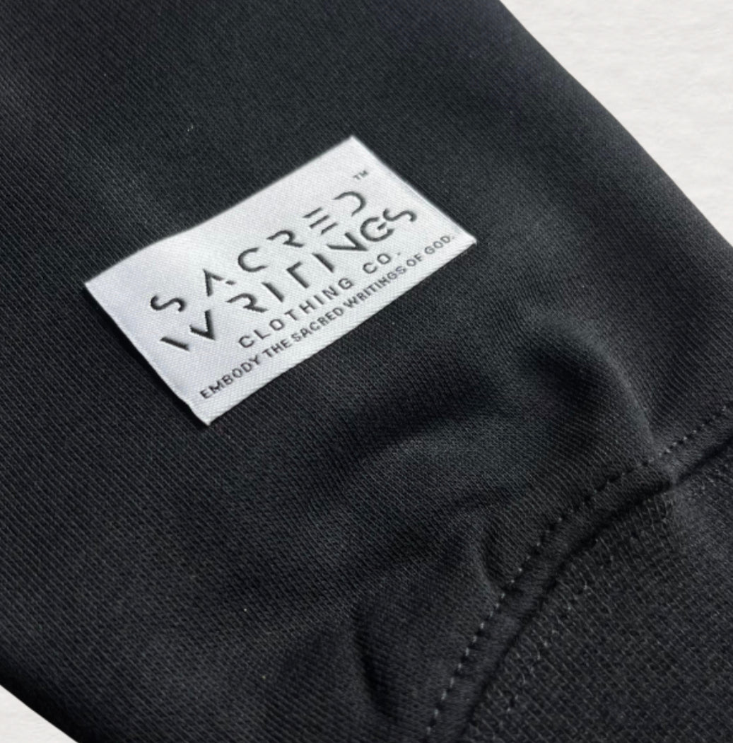 Some Things Embroidered Unisex Hoodie - Black