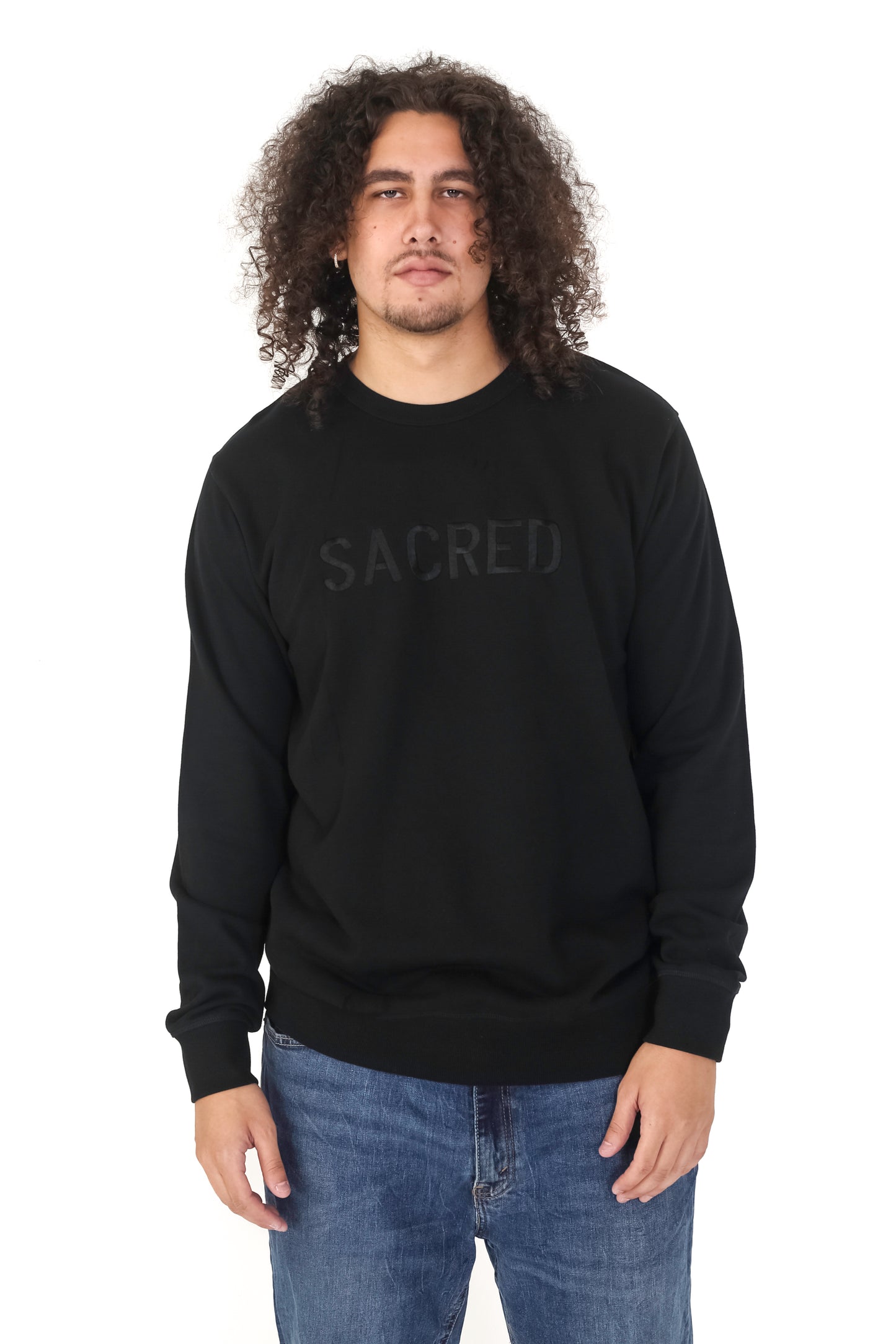 Mens Sacred Crew - Black