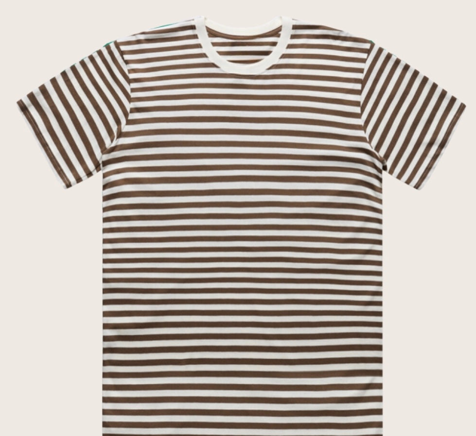 Mens Walnut Stripe T-Shirt