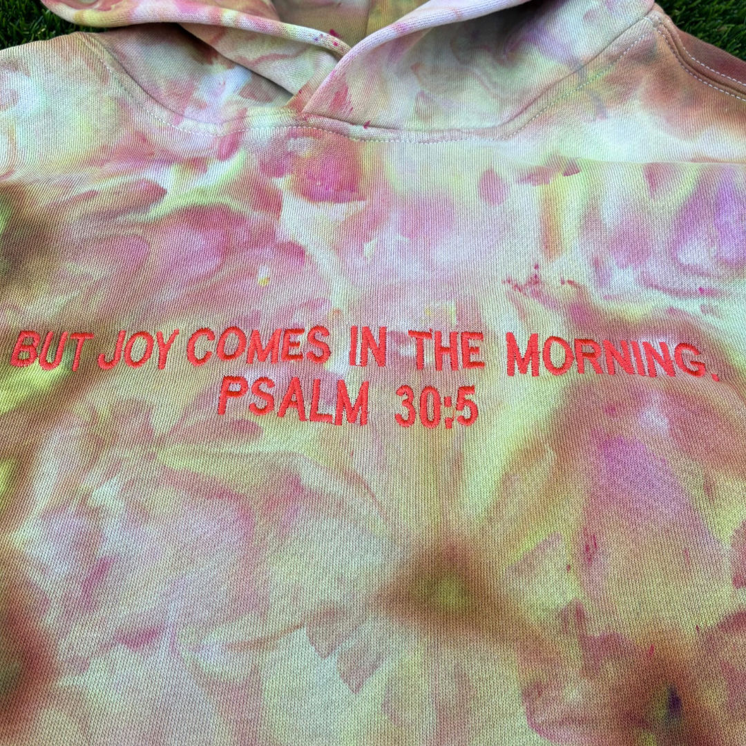 PSALM 30:5 | Joy in the morning | Warm Tones