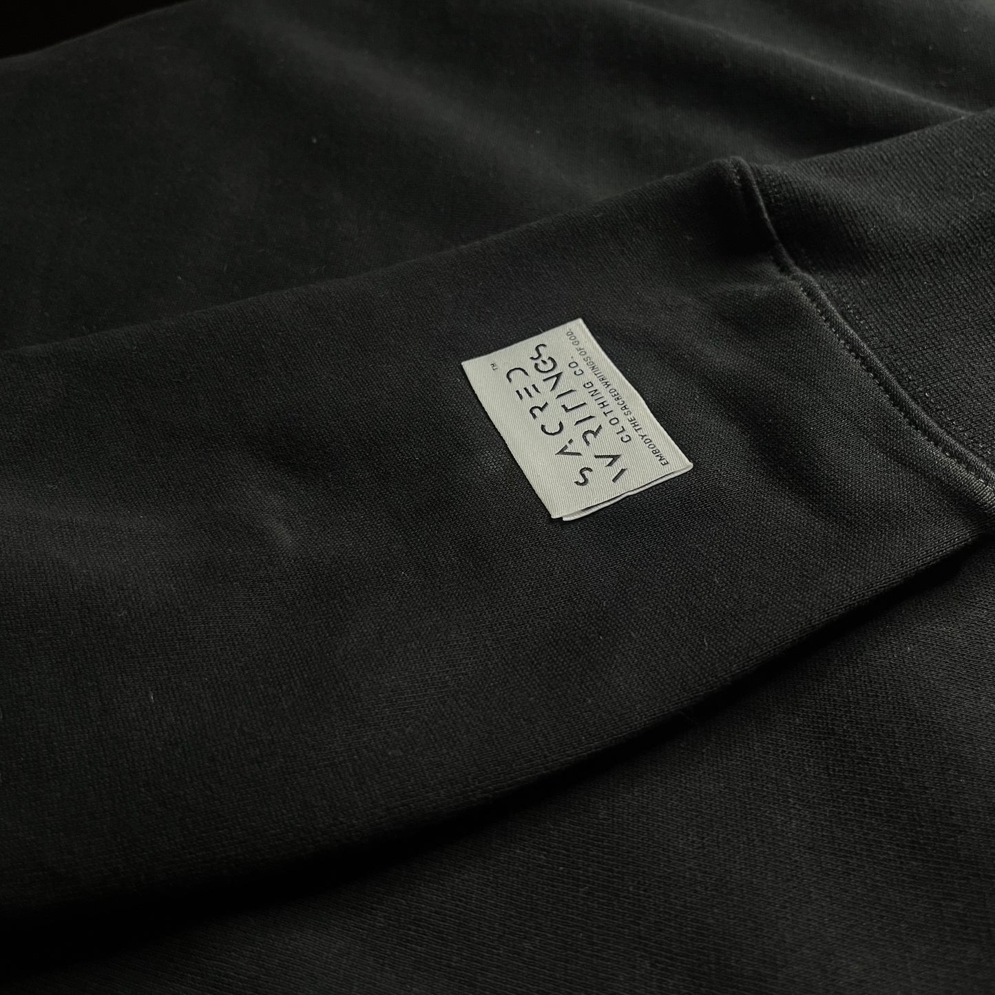 Some Things Embroidered Unisex Crewneck - Black