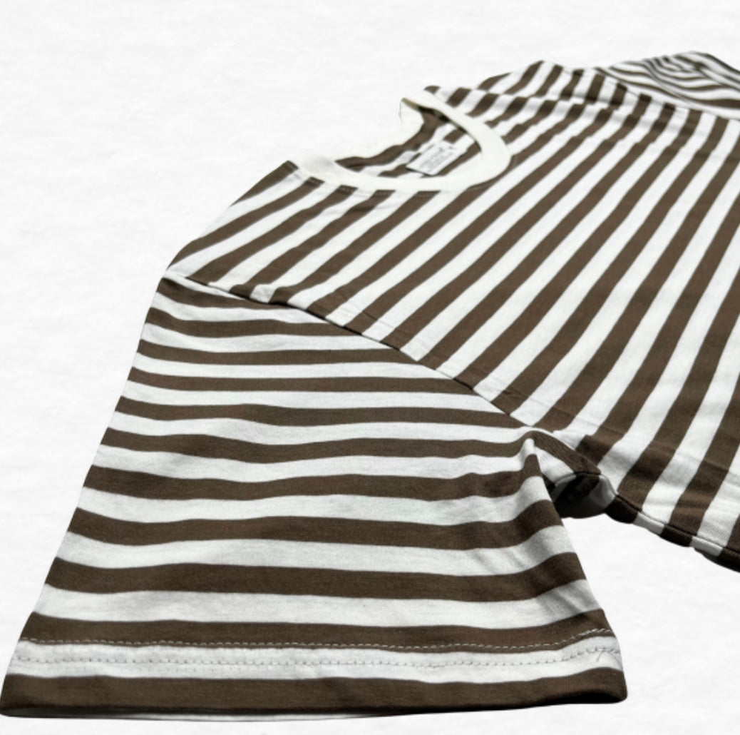 Mens Walnut Stripe T-Shirt