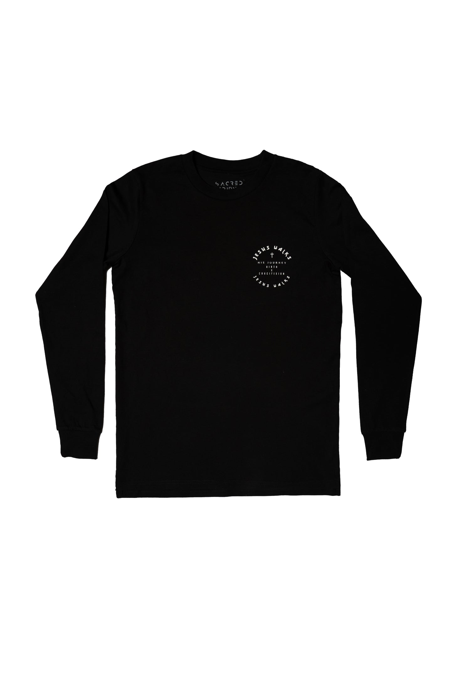 JESUS WALKS BLACK LS