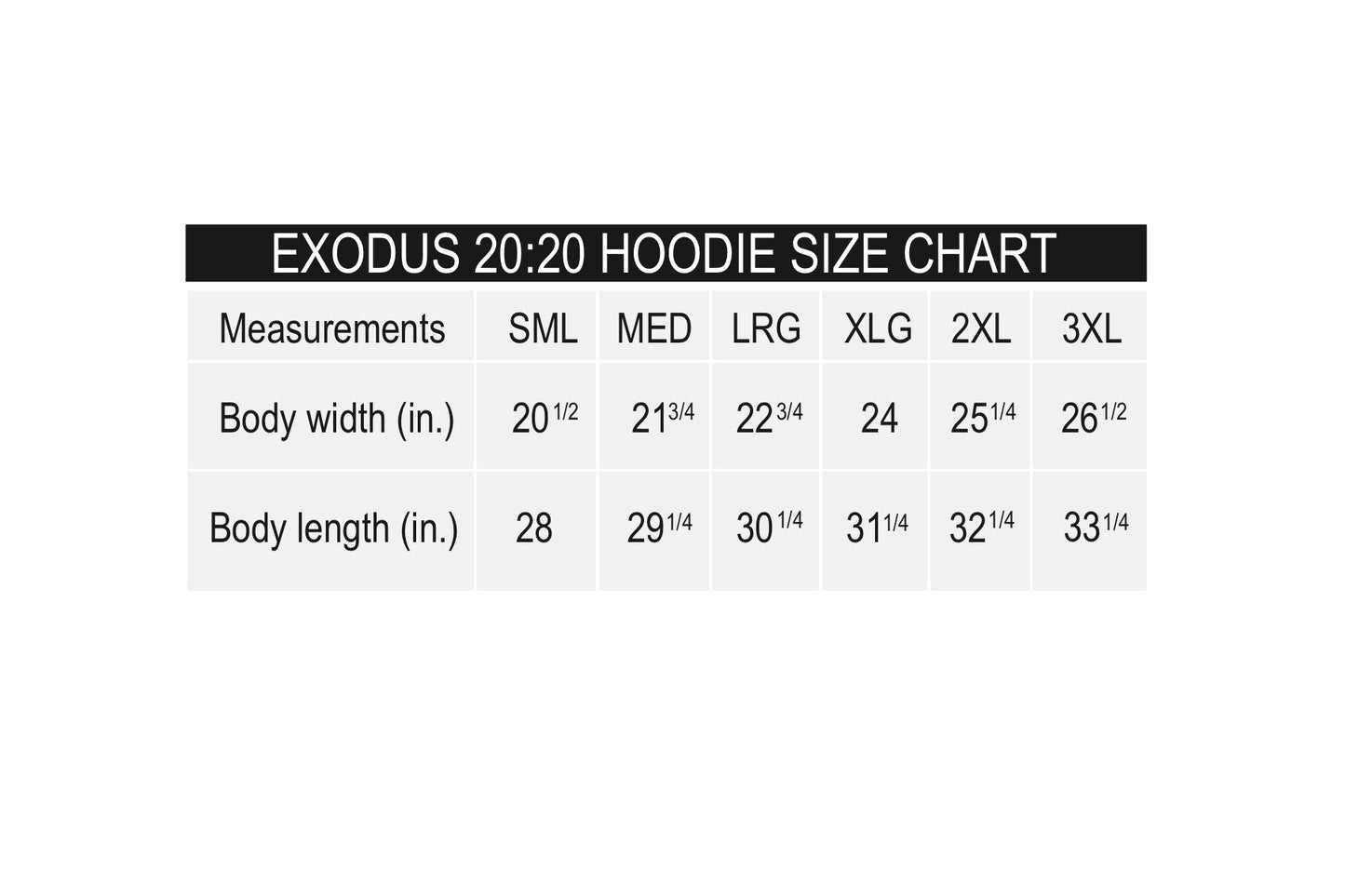 EXODUS 20:20 HOODIE