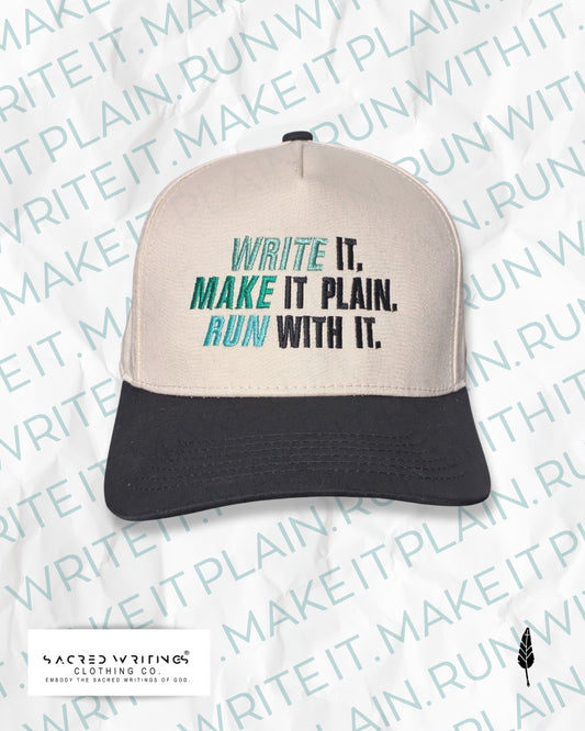 WRITE. MAKE. RUN.  | HAT