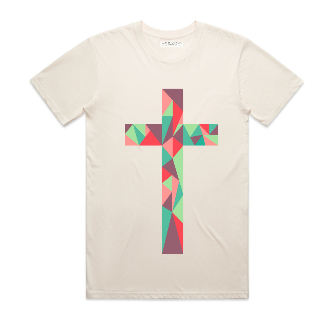 Colorful Mosaic Cross