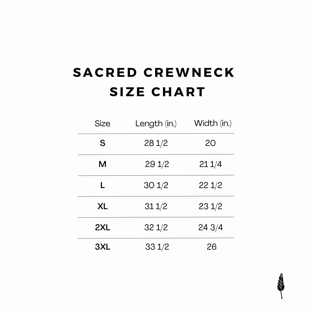 Mens Sacred Crew - Black