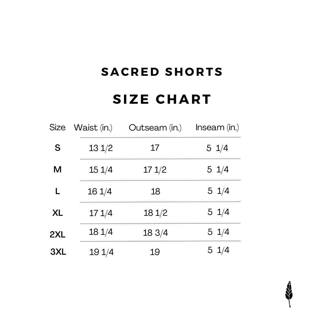 SACRED SHORTS - UNISEX