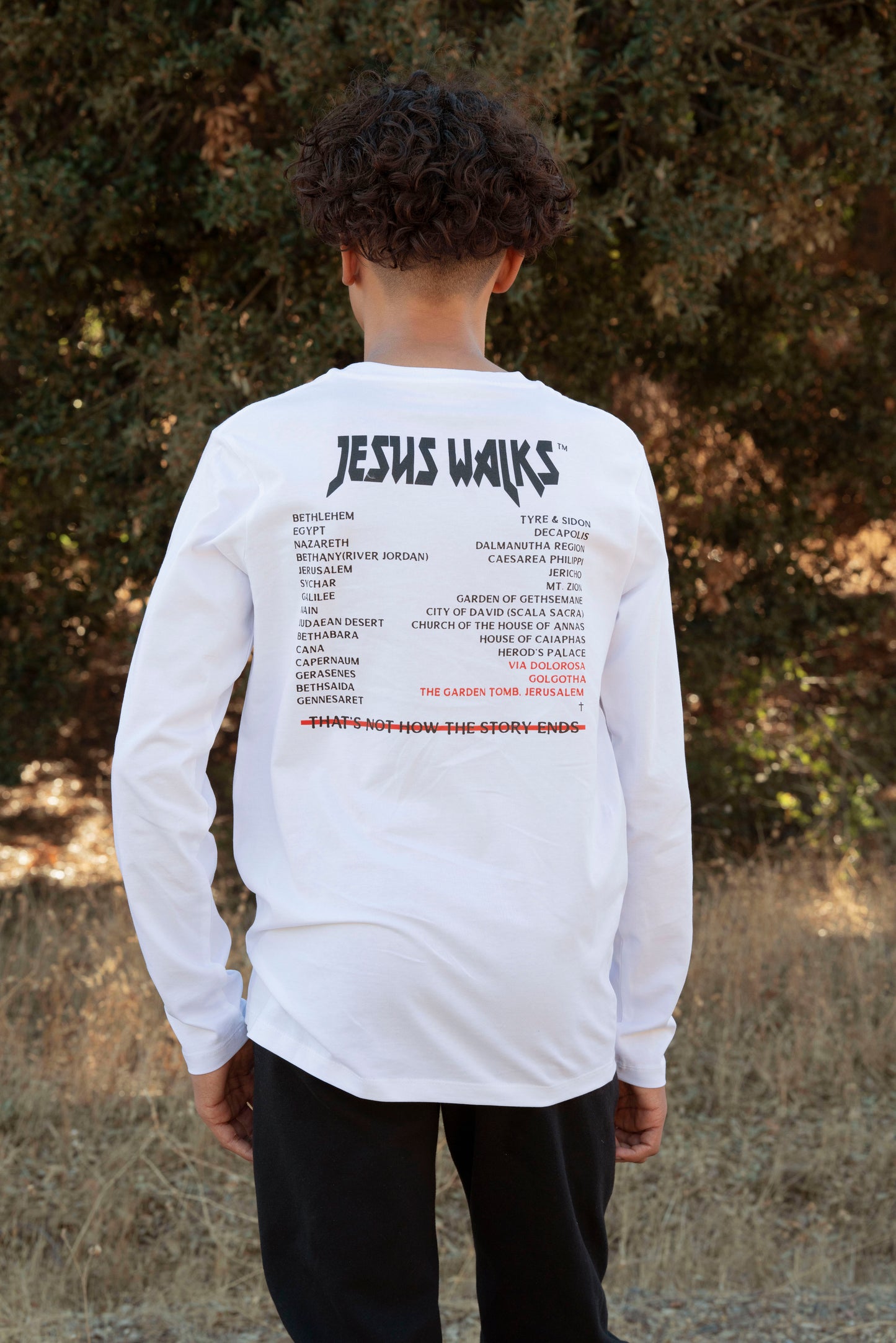 JESUS WALKS KIDS LS