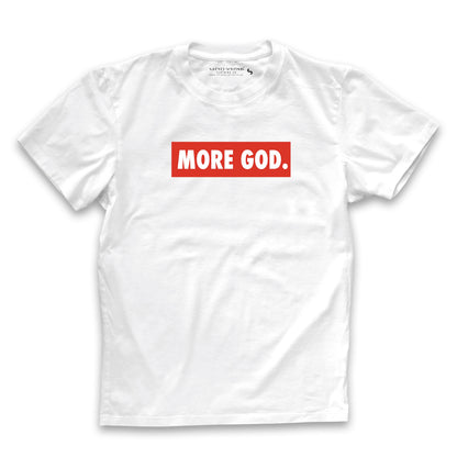 MORE GOD TEE - Unisex (RED)